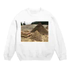 yutaka-kisoのピラミッド Crew Neck Sweatshirt