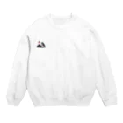 オカピ のアベック(ワンポイントバージョン) Crew Neck Sweatshirt