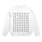 SNOPPI×パラキャリの肉球ドット vol.3 Crew Neck Sweatshirt