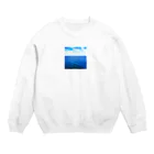 westernの大海原 Crew Neck Sweatshirt