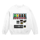 すとろべりーガムFactoryのあったか〜い 自動販売機 Crew Neck Sweatshirt