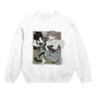 昼間のMIJITAKU. Crew Neck Sweatshirt