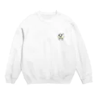 単なるヲタ男なディープグッズのStepu Color One Point Crew Neck Sweatshirt