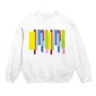 ディエンのぬこの店の短冊 Crew Neck Sweatshirt