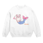 くまーめいどショップの３Dくまーめいど Crew Neck Sweatshirt