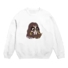 なかむらしんたろうを拡張する展示 vo.2の薬指ささく Crew Neck Sweatshirt