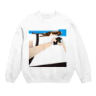 なかむらしんたろうを拡張する展示 vo.2のカワシマナオト Crew Neck Sweatshirt