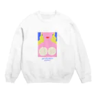 reinatakahashi_illustrationのNIKUMAN OPPAI Crew Neck Sweatshirt