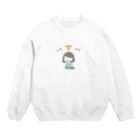 ちーちゃんショップのwifiとばすよ Crew Neck Sweatshirt