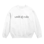 WorldofsmilesのWorld of smiles トレーナー Crew Neck Sweatshirt