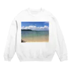 Shop Of Futureの竹富島の海 Crew Neck Sweatshirt