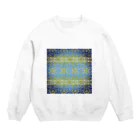 兎派のがらくた(万華鏡BLUE) Crew Neck Sweatshirt