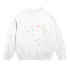 ぱっち☺︎の金平糖 Crew Neck Sweatshirt