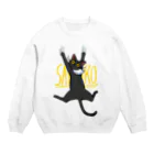 そで まくろ 【サヨコノミセ】のひっつき小夜子 Crew Neck Sweatshirt