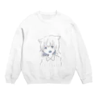 みいこのにゃにゃ Crew Neck Sweatshirt