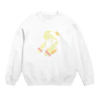 onogardenのカルボナーラ　女子 Crew Neck Sweatshirt