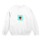 Applerのりんごくん Crew Neck Sweatshirt