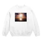 風景写真のオーストラリア 風景写真 Crew Neck Sweatshirt