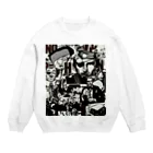 東京モンスタのハウゼン大佐の優雅なる危機一髪回避! Crew Neck Sweatshirt