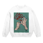 奥瀬夏夜のKnow the pain of others Crew Neck Sweatshirt