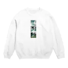 kissa polaris｜喫茶ポラリスの愛しのスワン Crew Neck Sweatshirt