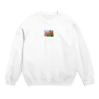 てるひさまるるんのハイビスカス Crew Neck Sweatshirt