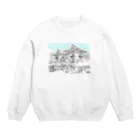 yt19380709の＃いくぞ岩田屋　　さらば歌舞伎座 Crew Neck Sweatshirt