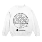 CAFEKiitosの【CAFE Kiitos × Mika Itoh】シリーズ vol.2 Crew Neck Sweatshirt