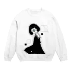 Nayuのこっち向いて。ちゃん。 Crew Neck Sweatshirt