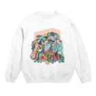 Orangeshopのおふろ○ Crew Neck Sweatshirt