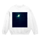 みずたま源九郎のオーシャンmoon Crew Neck Sweatshirt