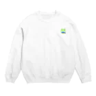 isaisaiisaaのカエルなのかなんなのか Crew Neck Sweatshirt