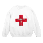 shiromanzyuの赤十字架 スウェット