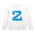 Easy LeeのAlphabeT"Z" Crew Neck Sweatshirt