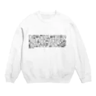 happy_aopi05の好きなところ(白) Crew Neck Sweatshirt