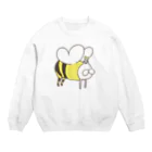 くらきち ONLINE SHOPのねこタイツのみつばちタイツ Crew Neck Sweatshirt