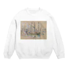 釜萢堂《かまやちどう》美術販売の「Marseille」 Signac, Paul／Paris Musées Crew Neck Sweatshirt