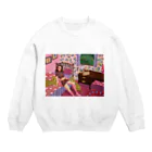 everything happens in the motelのAWAY FROM HERE Crew Neck Sweatshirt