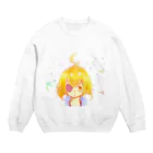 うちゅの鞠衣☂のピコピコ Crew Neck Sweatshirt