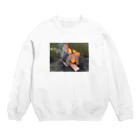 たくちゃんのわくわくショップの燃えた犬小屋 Crew Neck Sweatshirt