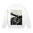 地獄の沙汰屋さんの卒アル燃やした Crew Neck Sweatshirt