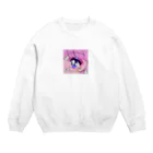 nsnの"Forget me not." Crew Neck Sweatshirt