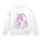 桃雛なの🎀✨@新人Vtuberの恥ずかしがり屋のなのちゃん Crew Neck Sweatshirt