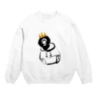 煙管のヒトメくん Crew Neck Sweatshirt