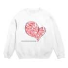 charomaruの❤️💔 Crew Neck Sweatshirt