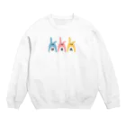 ぺゃんshopのUSA(うさ) Crew Neck Sweatshirt