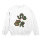 大丈夫丈夫（だいじょうぶ たけお）のピースオブ叱咤激励 Crew Neck Sweatshirt