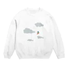 Gallery shopのキミが雪山スウェット Crew Neck Sweatshirt