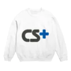 CSplusのCSplusロゴ Crew Neck Sweatshirt