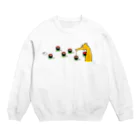 避役の怠惰 Crew Neck Sweatshirt